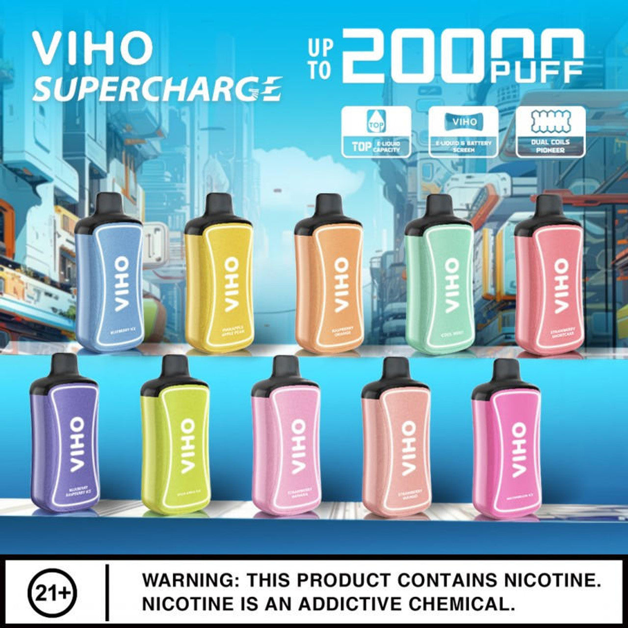 VIHO Supercharge 20K