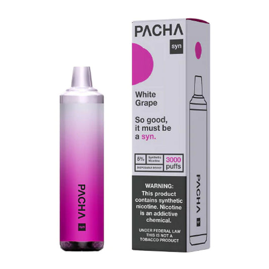 Pacha Syn 3000 disposable vape with 3000 puffs